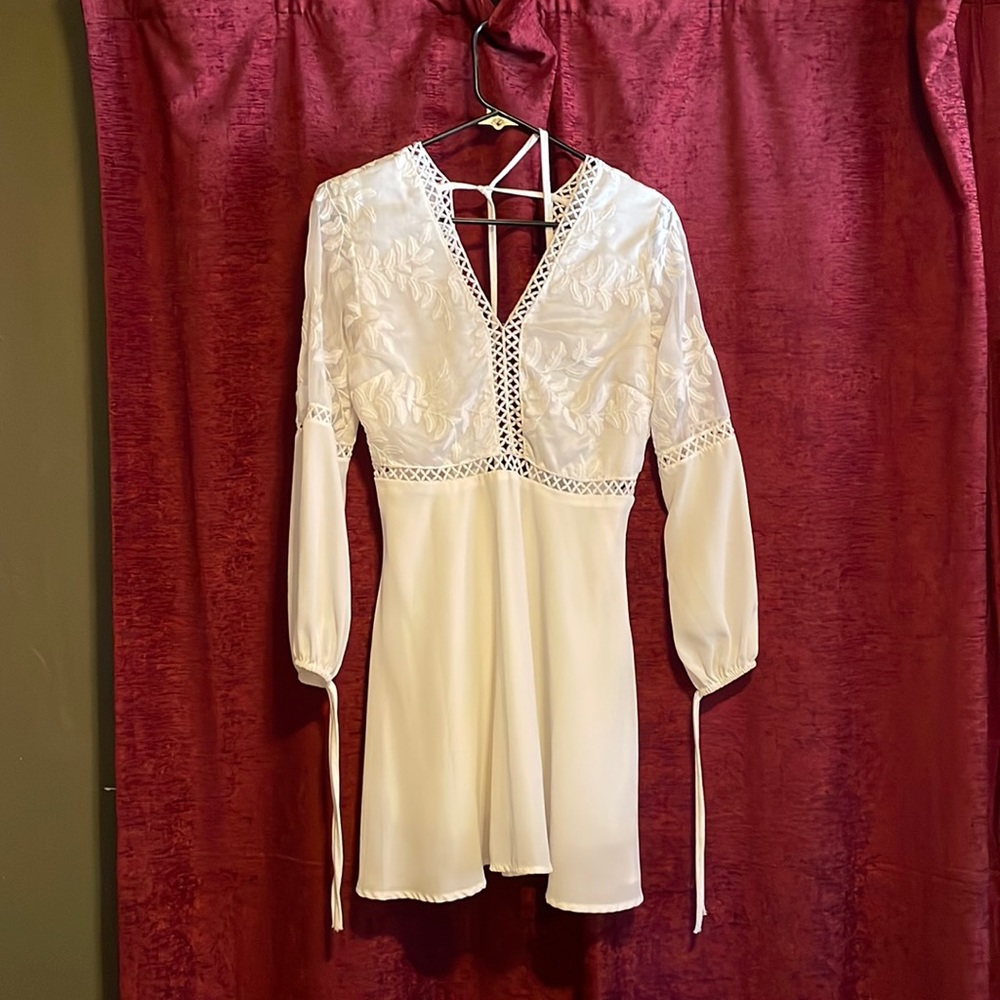 White dress